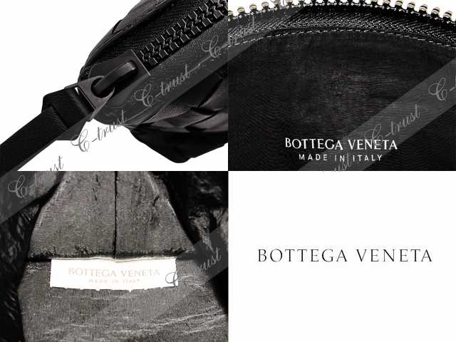 BOTTEGA VENETA ボッテガ ヴェネタ トートバッグ ＋ ポーチ セット ナッパ ナイロン 折りたたみ イタリア製 新品 ☆ 8984  ブラック J805..の通販はau PAY マーケット - シートラスト | au PAY マーケット－通販サイト